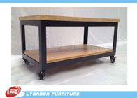Kundenspezifische bewegliche Kleinanzeigen-Tabellen/Schreibtisch-schwarze Metallanzeigen-Tabelle mit Gießmaschinen