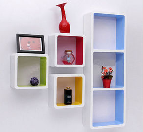 Malen Sie fertigen hölzernen Kleinverkaufsmöbel-Wandbehang-Würfel Countertop